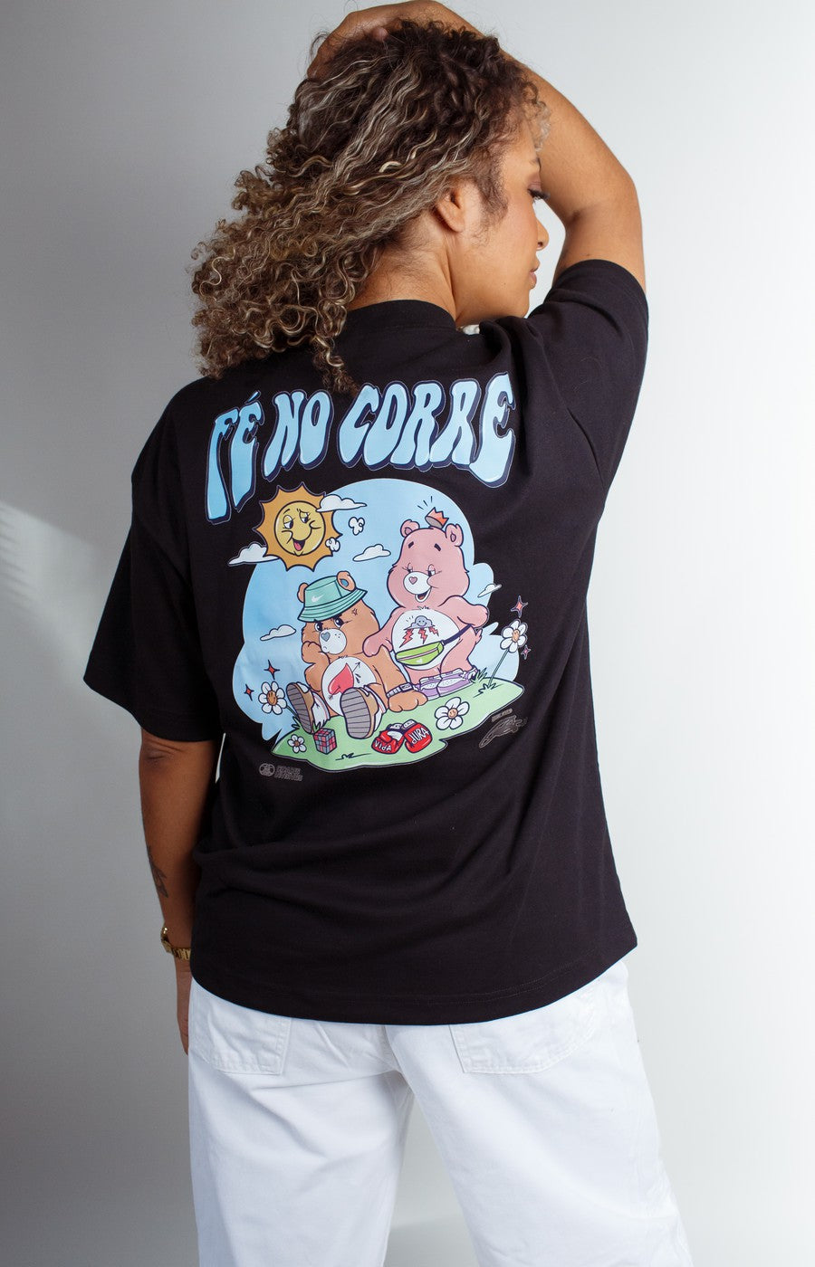 Camiseta Fé no Corre Preta