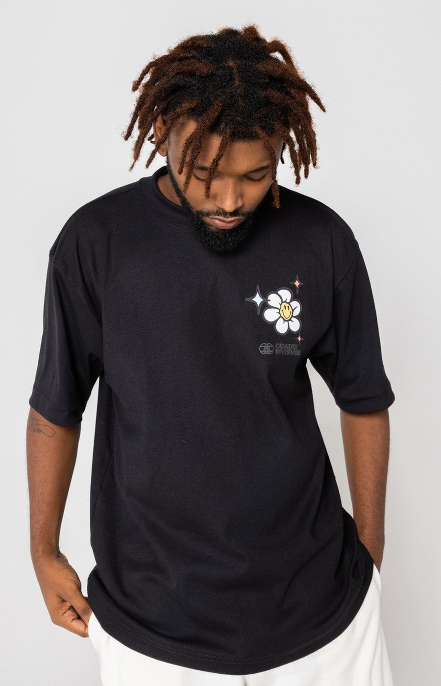 Camiseta Fé no Corre Preta