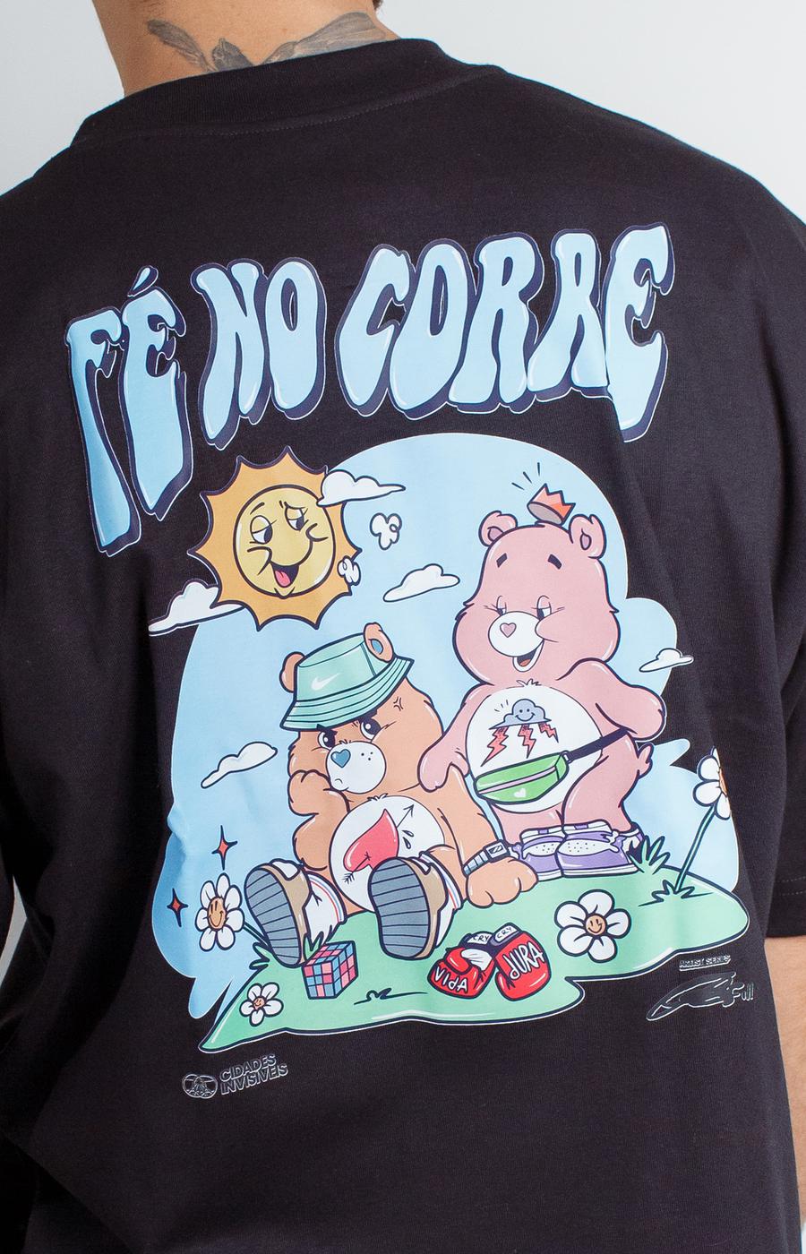 Camiseta Fé no Corre Preta