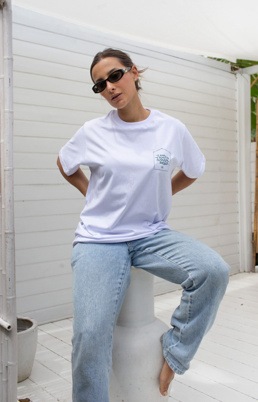 Camiseta Art Series Prado Neto Branca