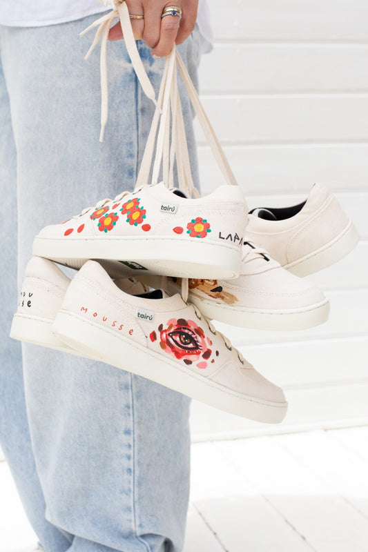 Tênis Collab Cidades Invisíveis + Tairú