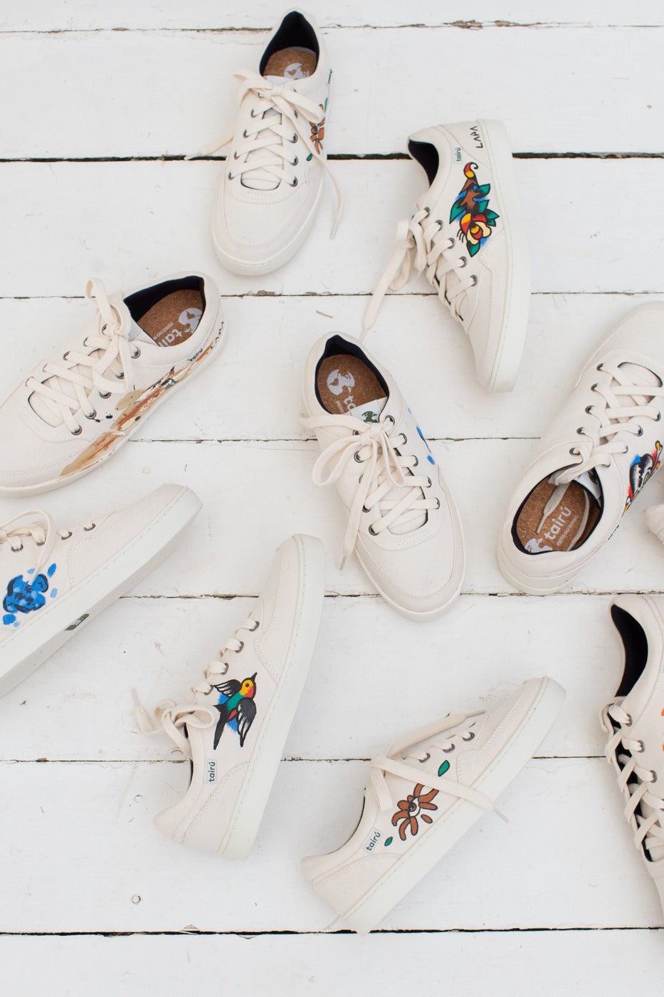 Tênis Collab Cidades Invisíveis + Tairú