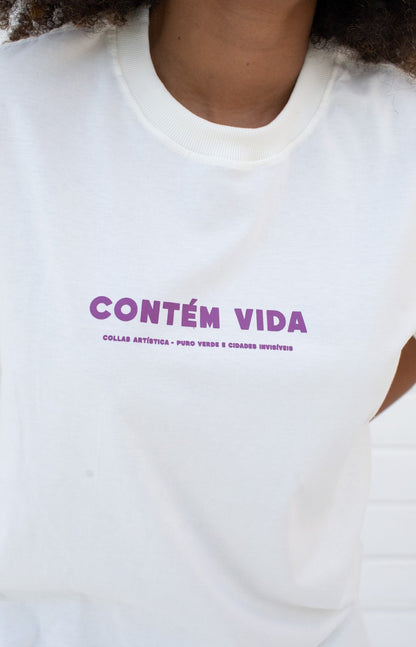 Camiseta Contém Vida