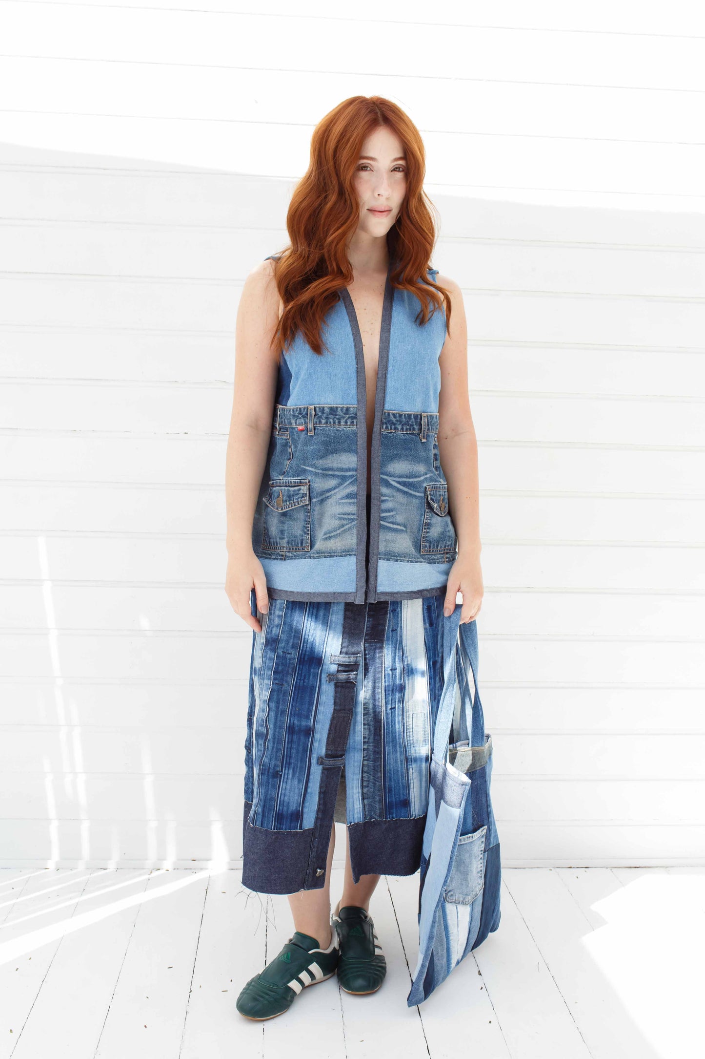 Colete Vintage Blue