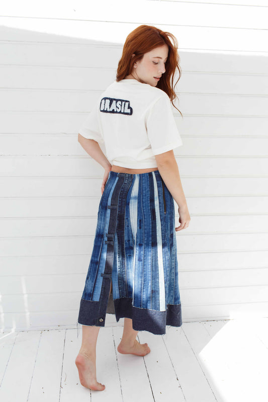 Saia Jeans Retalho
