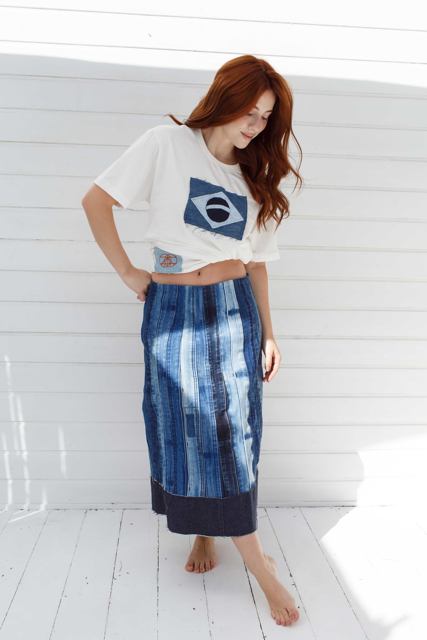 Saia Jeans Retalho