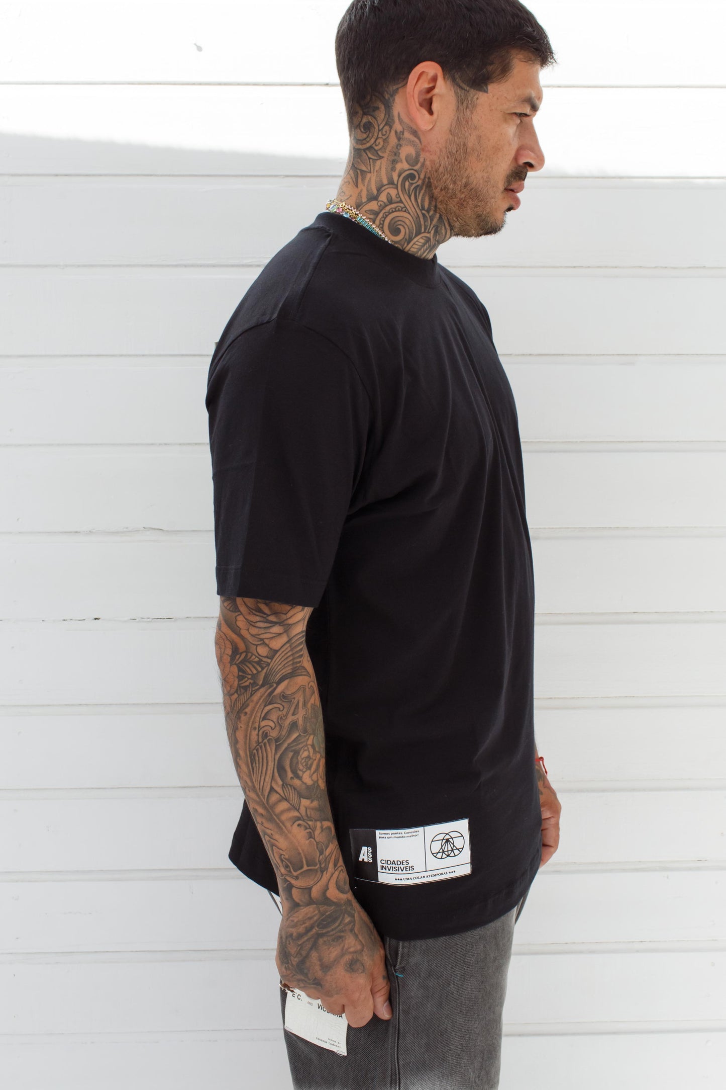Camiseta estampa - Sem folha