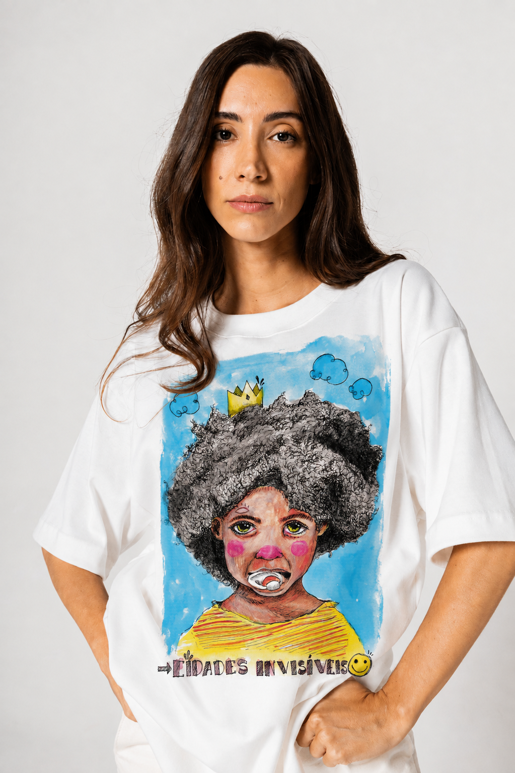 Camiseta Menina da Coroa
