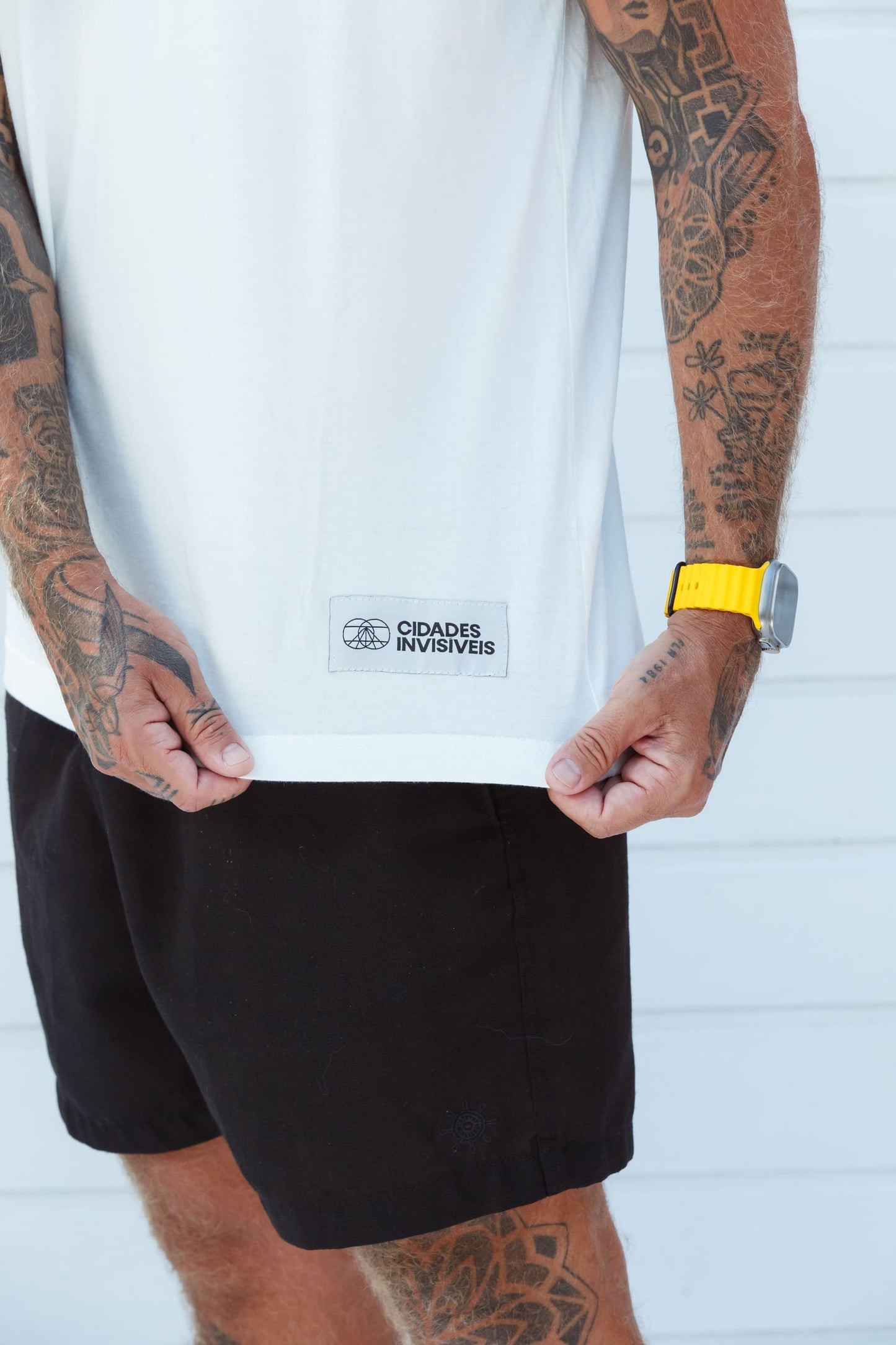 Camiseta Martim Pescador Off White