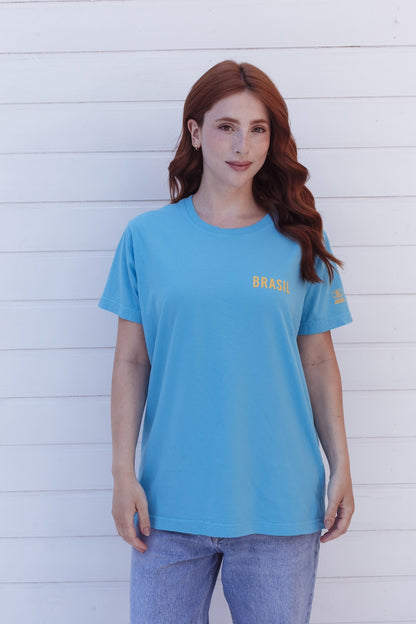 Camiseta Alma Brasileira Azul