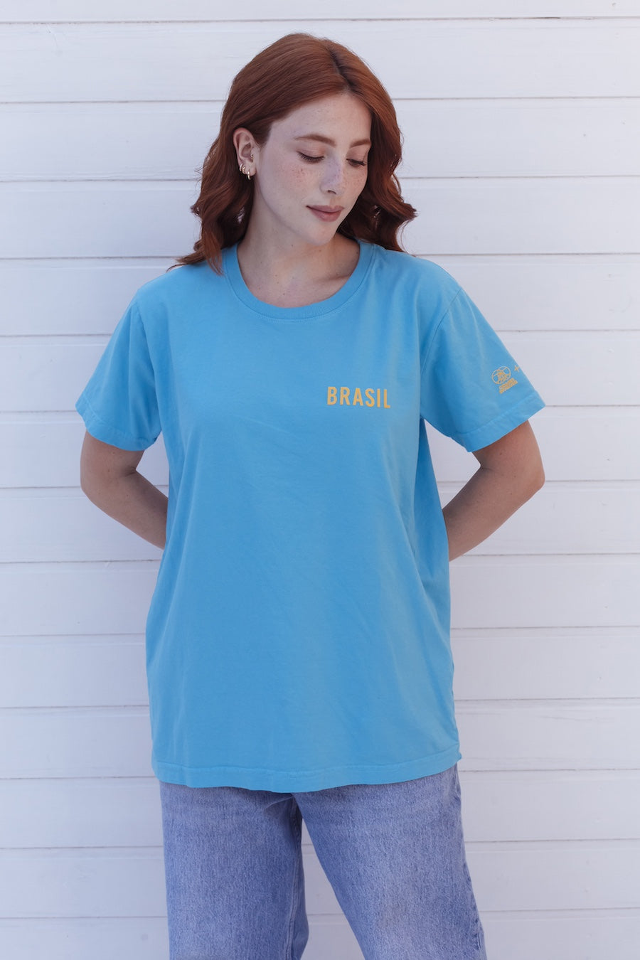 Camiseta Alma Brasileira Azul