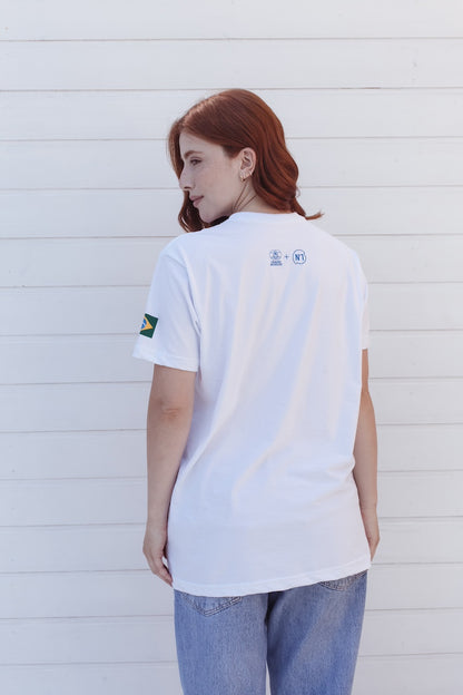 Camiseta Branca Alma Brasileira