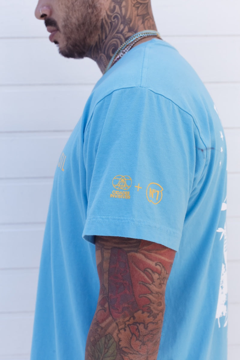 Camiseta Alma Brasileira Azul