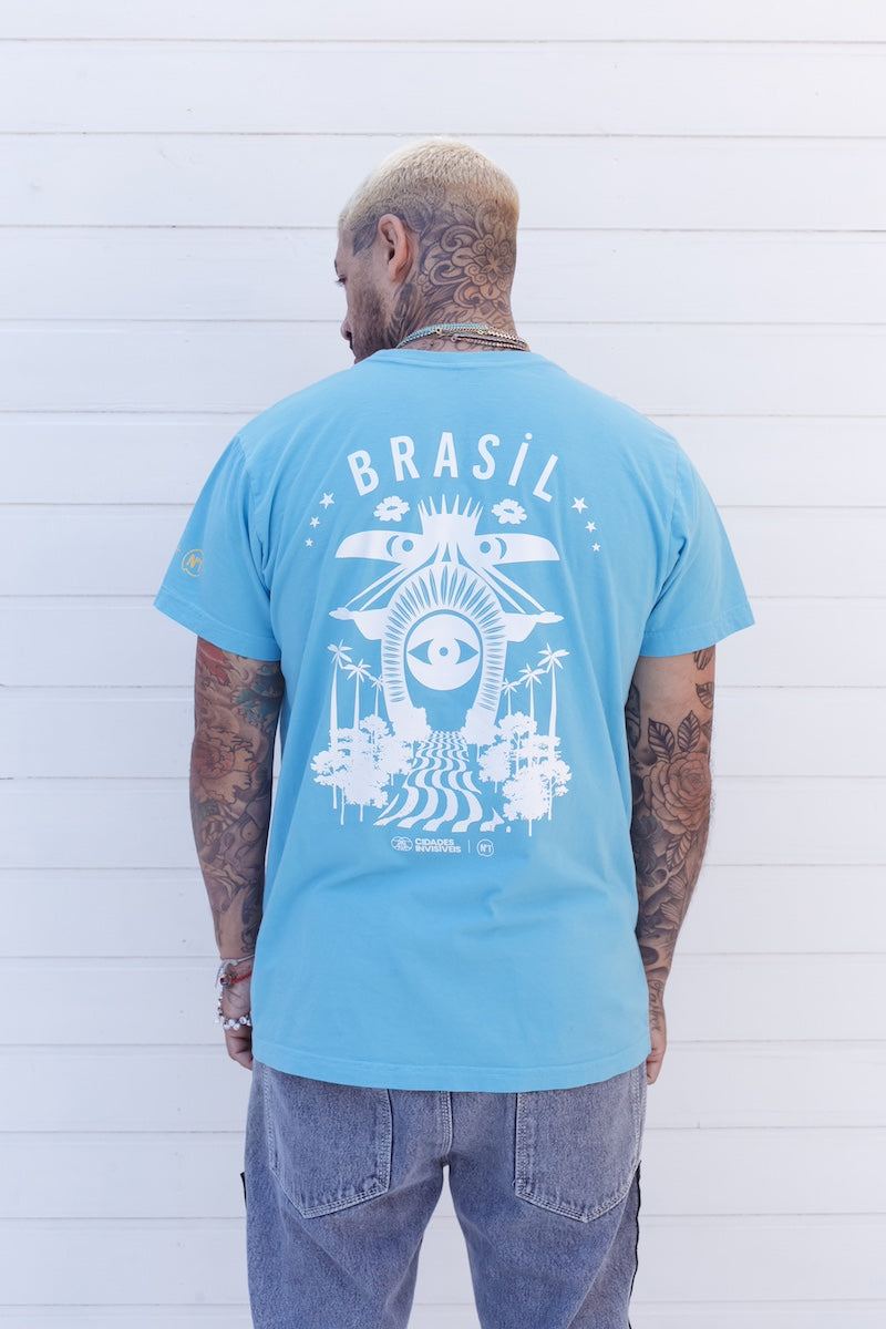 Camiseta Alma Brasileira Azul