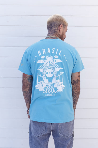 Camiseta Alma Brasileira Azul
