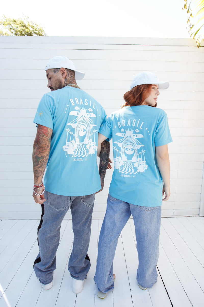 Camiseta Alma Brasileira Azul