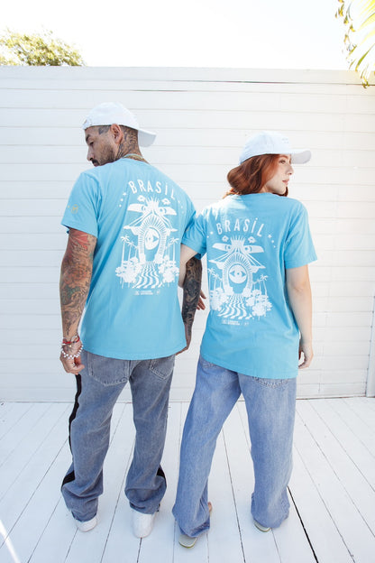 Camiseta Alma Brasileira Azul