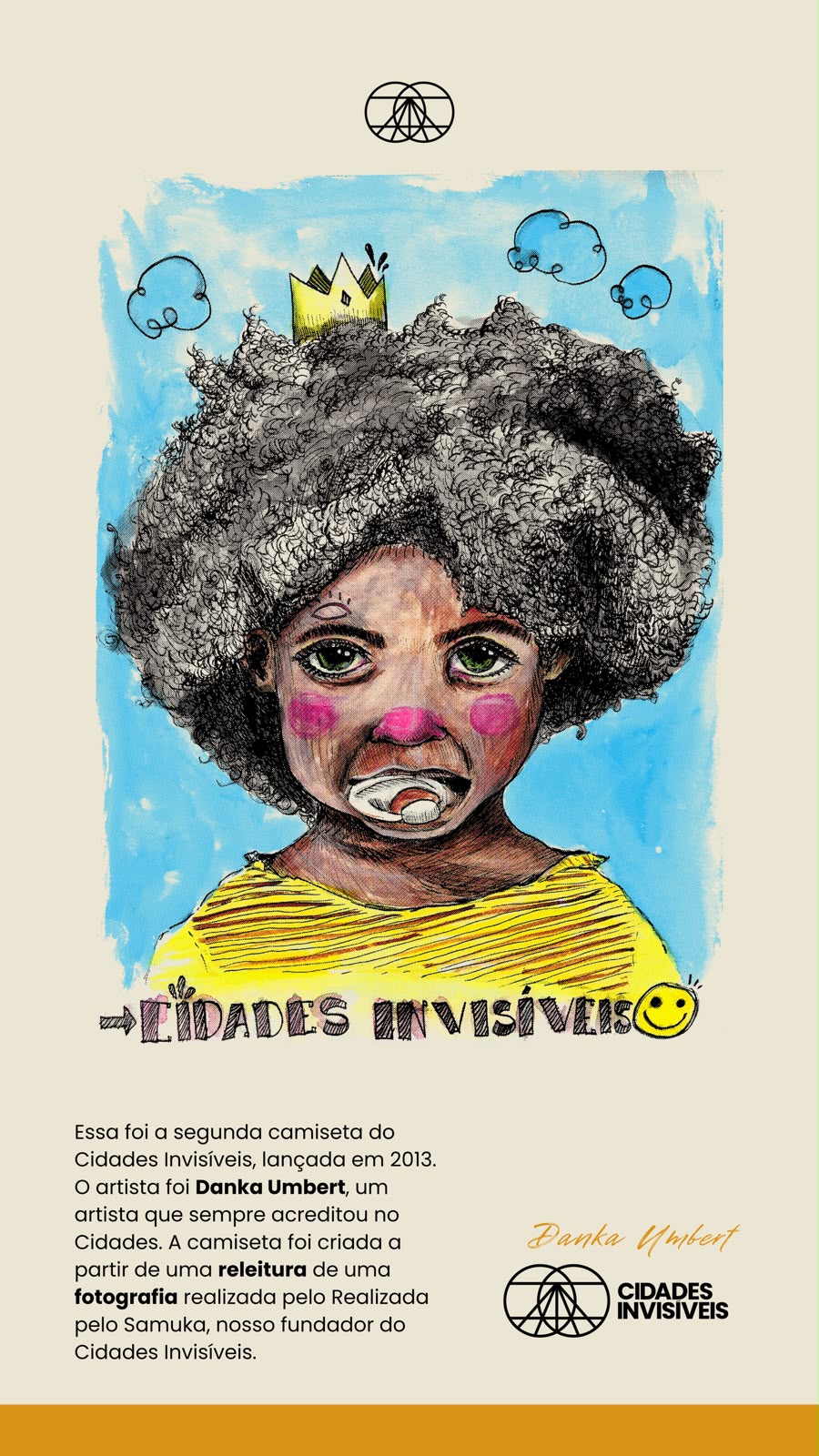 Camiseta Menina da Coroa