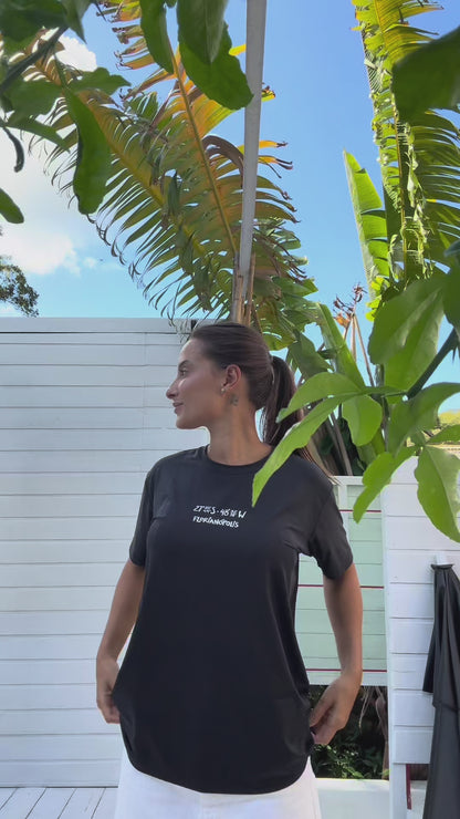 Camiseta Esportiva Preta - Coleção Floripa
